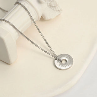 ALWAYS IN MY HEART - Circle Halskette Halskette Simple Pledge