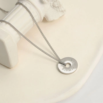 ALWAYS IN MY HEART - Circle Halskette Halskette Simple Pledge