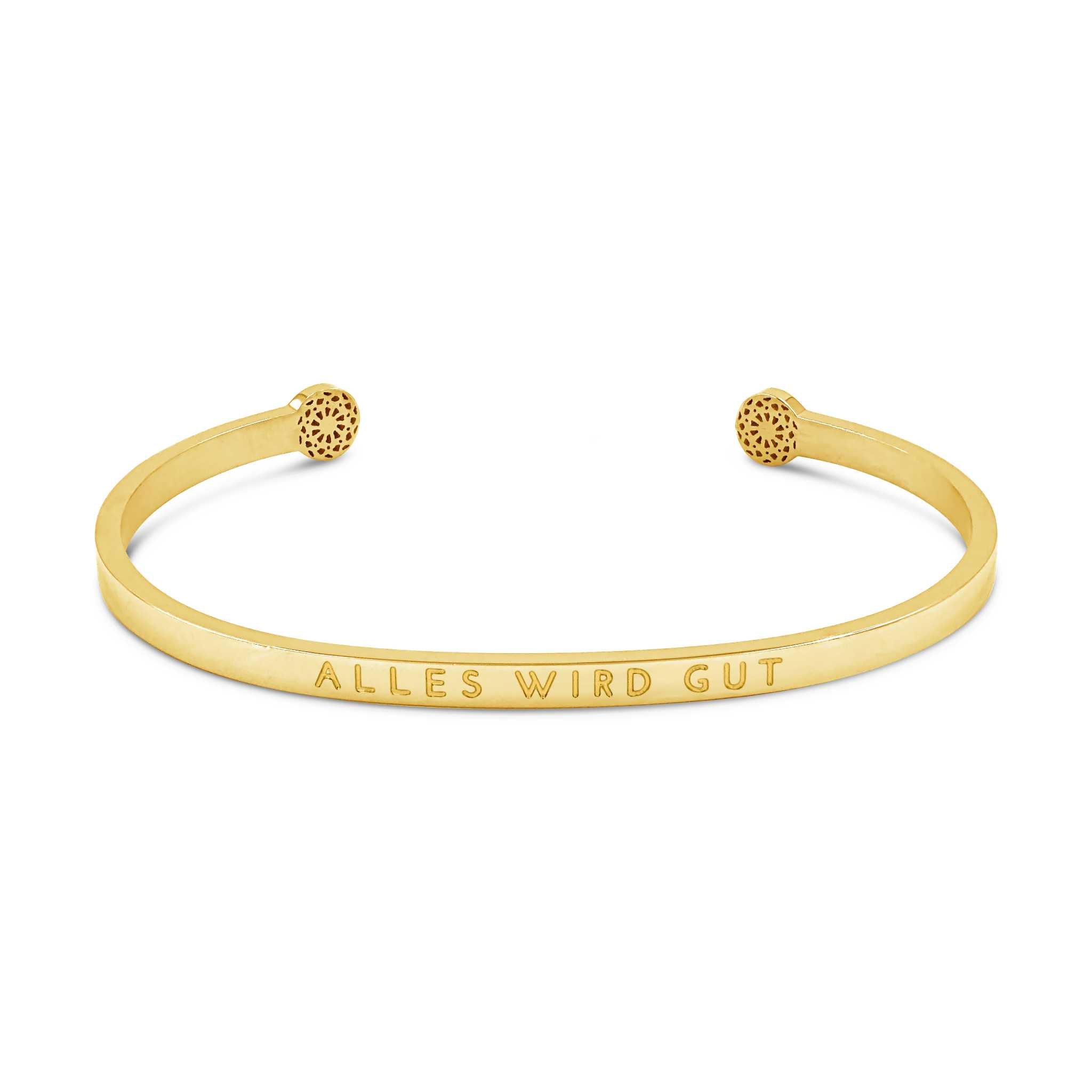 Alles wird gut - Blind Armreif Simple Pledge