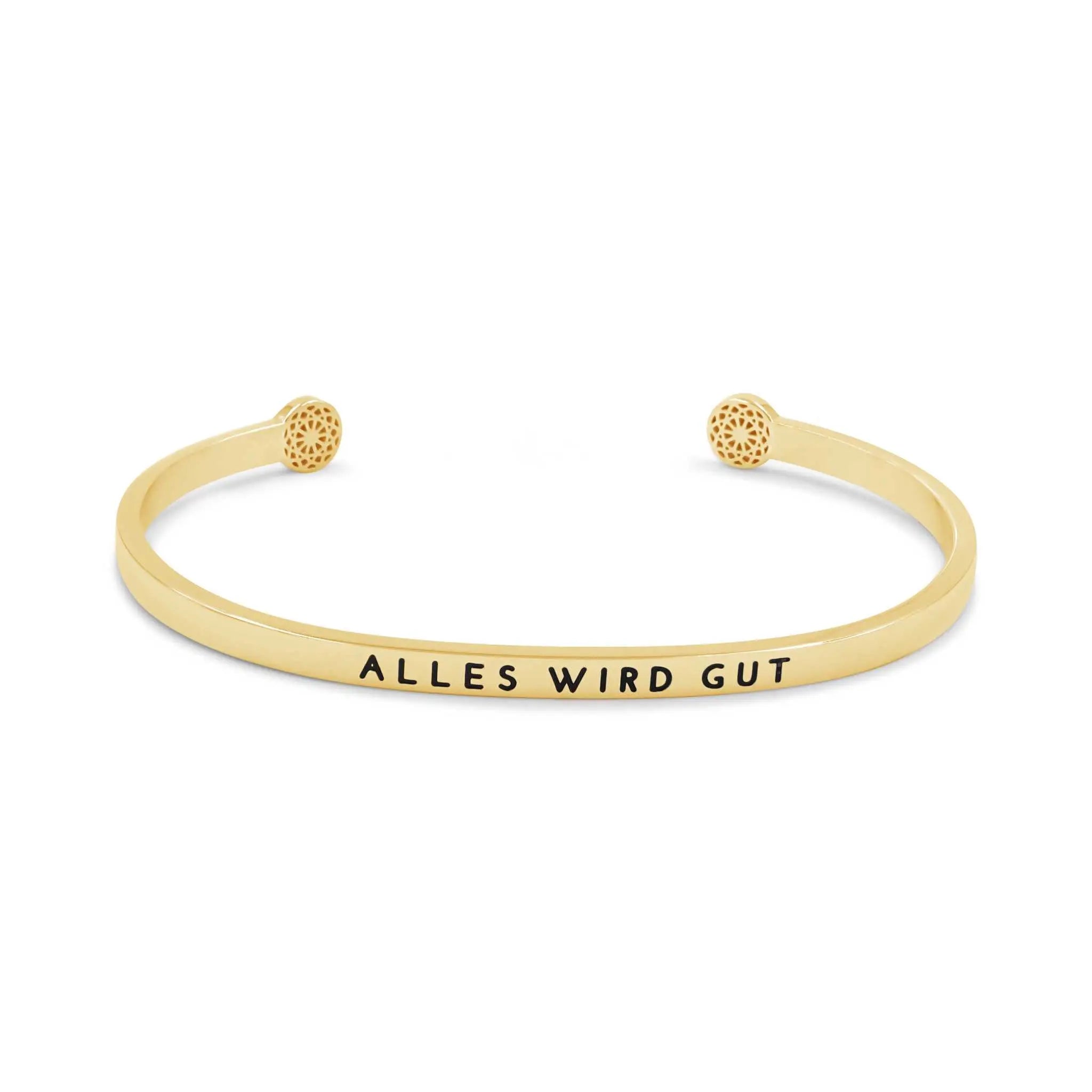 Alles wird gut Armreif Simple Pledge