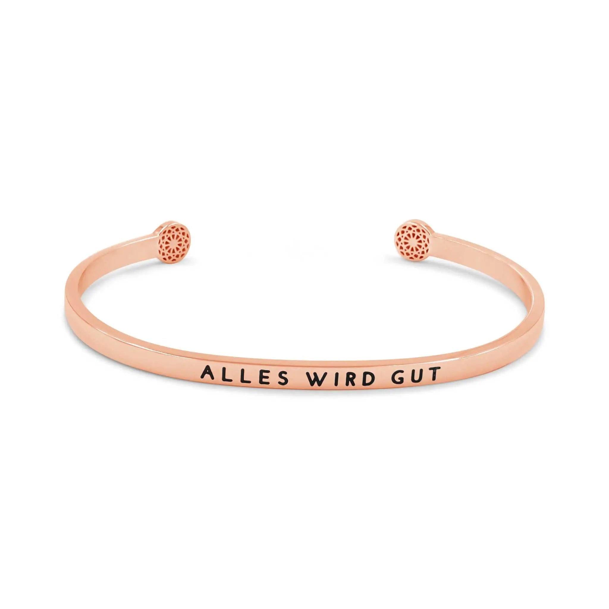 Alles wird gut Armreif Simple Pledge