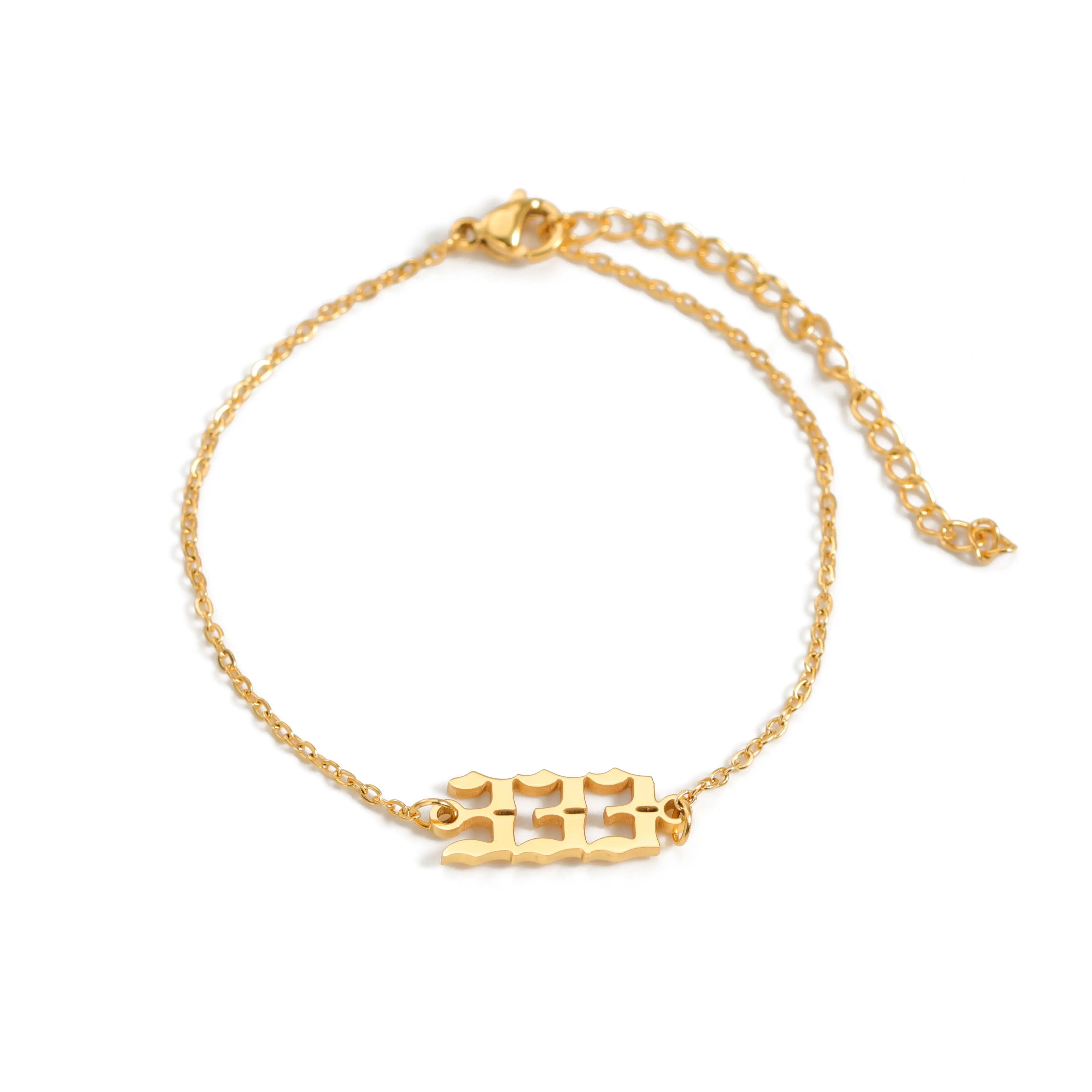 Angel Number 333 Armband Armband Simple Pledge