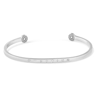 Armreif mit Wunschgravur Personalized Simple Pledge