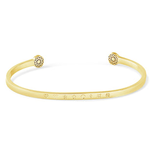 Armreif mit Wunschgravur Personalized Simple Pledge