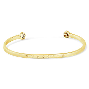 Armreif mit Wunschgravur Personalized Simple Pledge