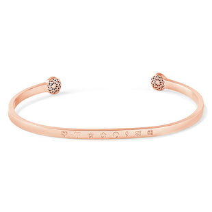 Armreif mit Wunschgravur Personalized Simple Pledge