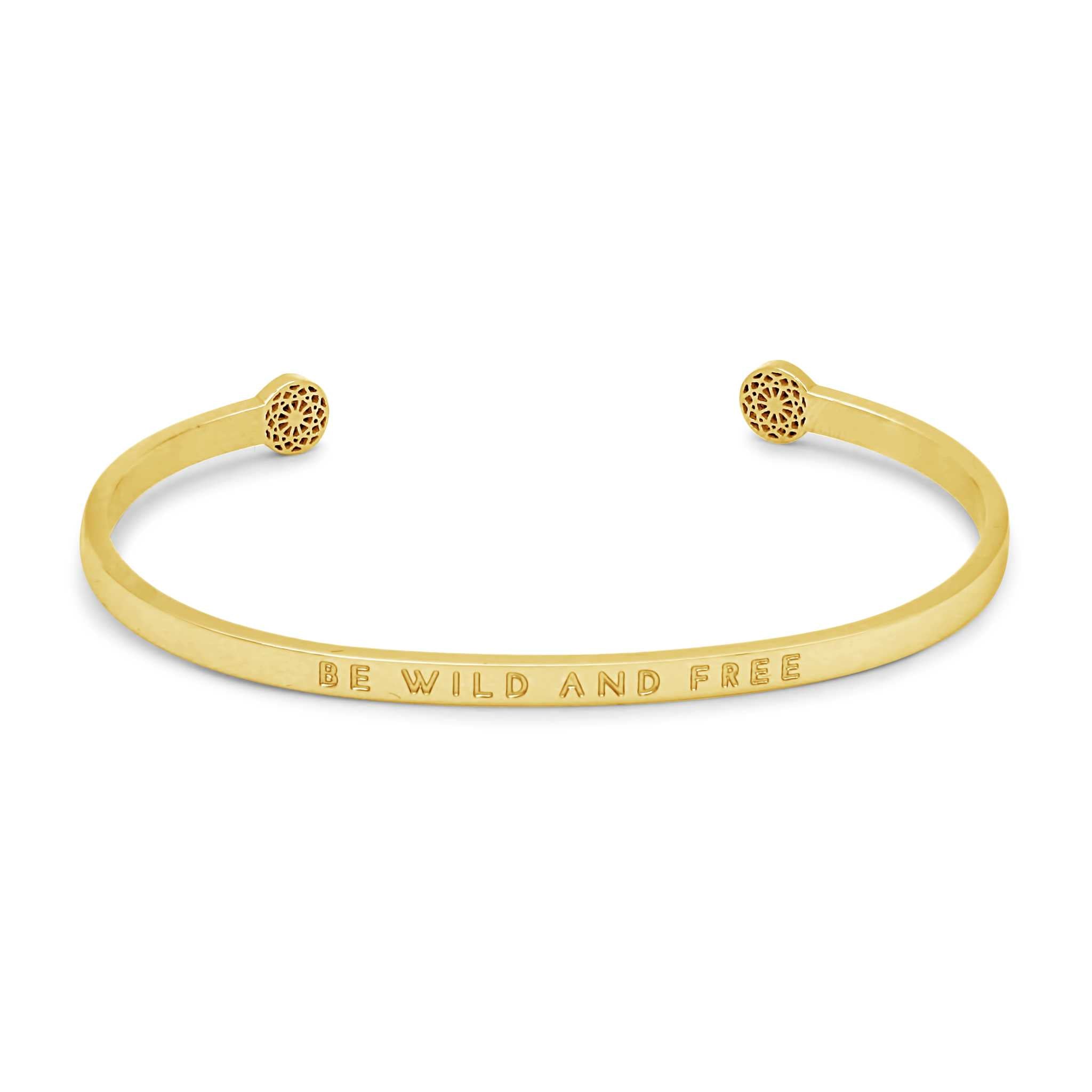 Be Wild and Free - Blind Armreif Simple Pledge