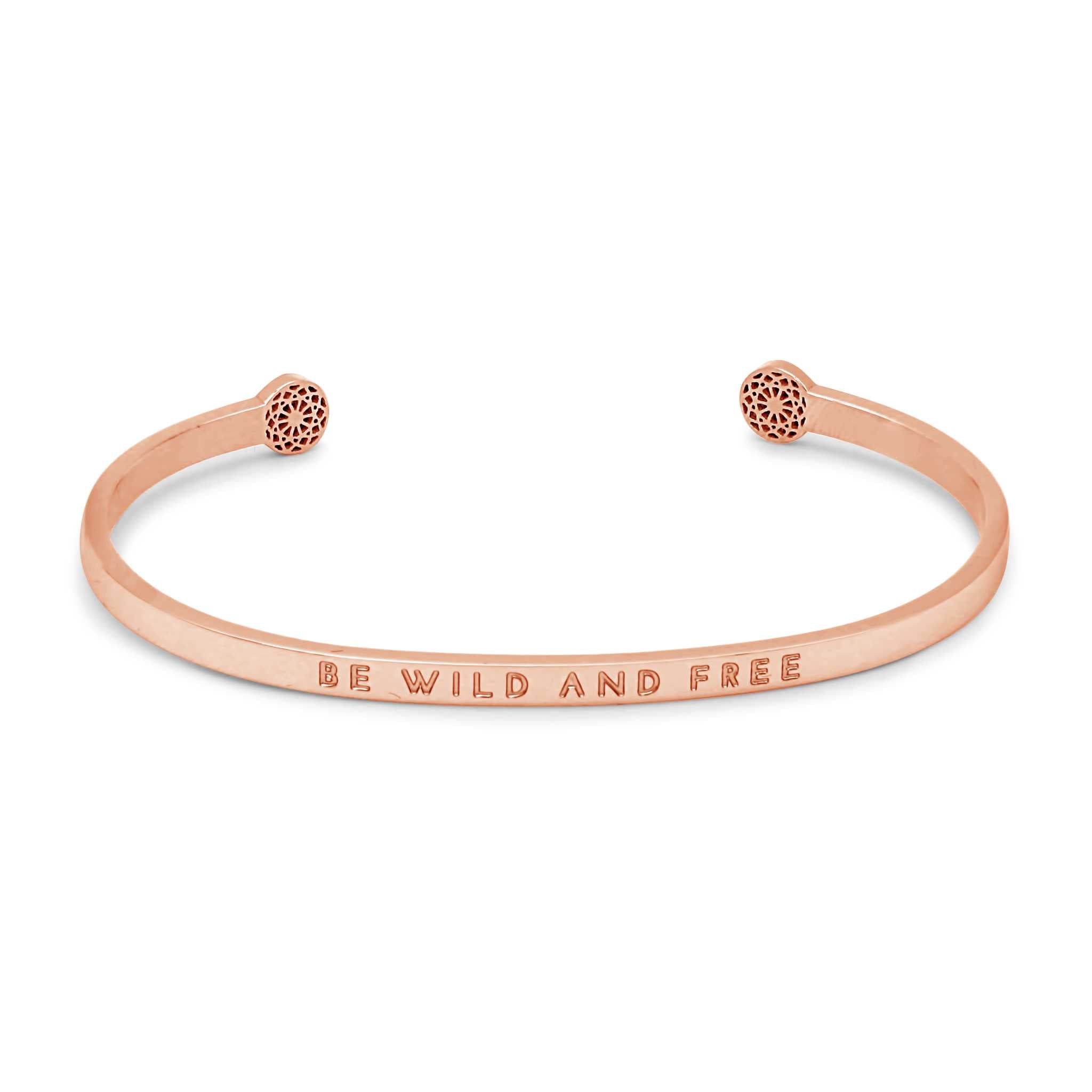 Be Wild and Free - Blind Armreif Simple Pledge