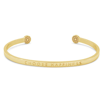 Choose Happiness - Blind Armreif Simple Pledge