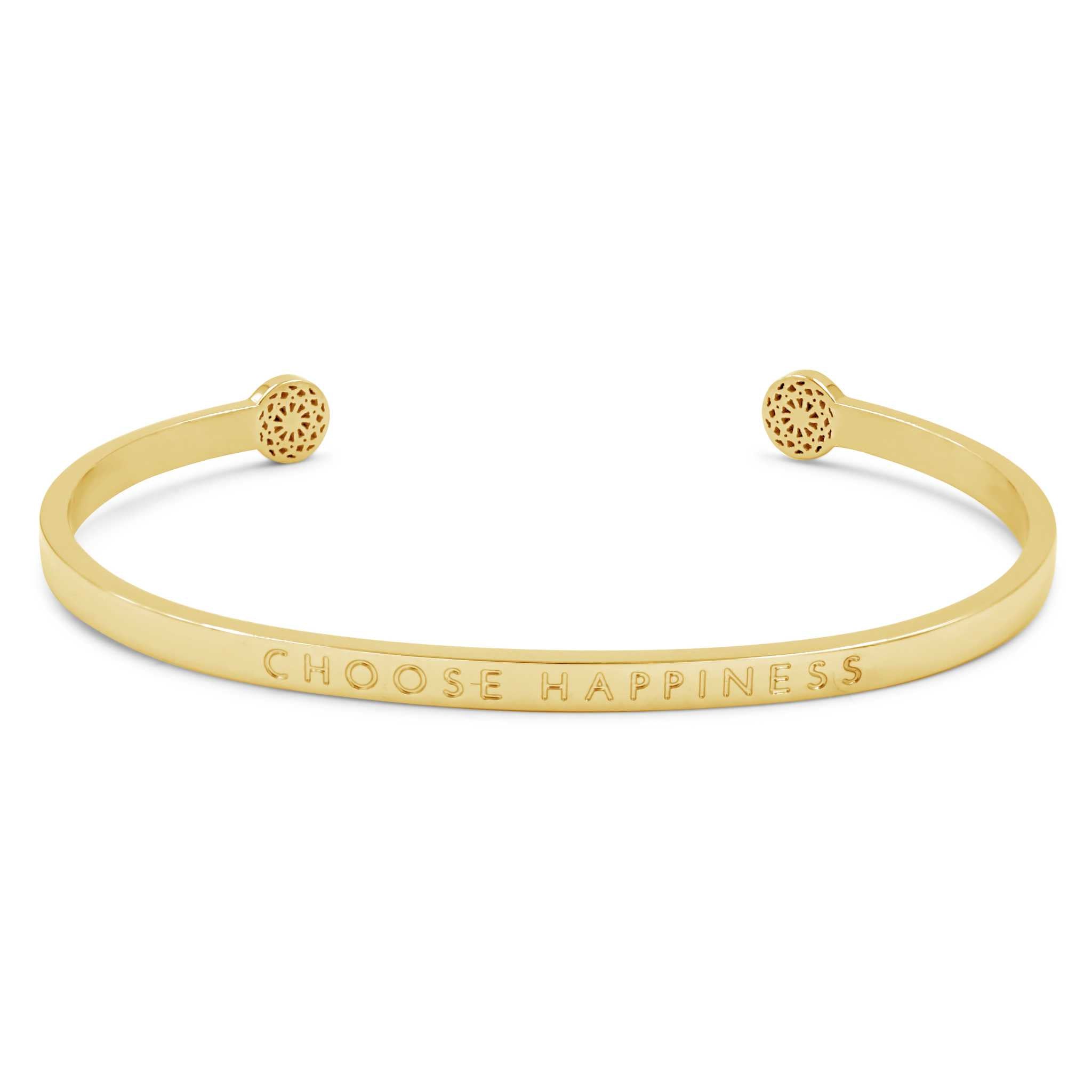 Choose Happiness - Blind Armreif Simple Pledge