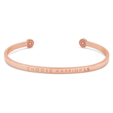 Choose Happiness - Blind Armreif Simple Pledge