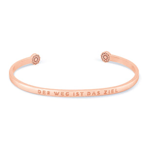 Der Weg ist das Ziel - Blind Armreif Simple Pledge