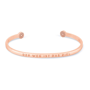 Der Weg ist das Ziel - Blind Armreif Simple Pledge