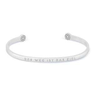 Der Weg ist das Ziel - Blind Armreif Simple Pledge