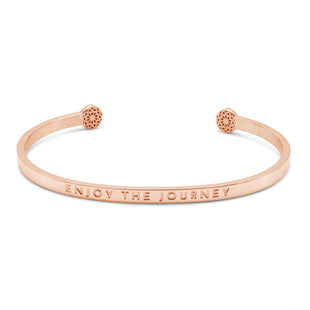 Enjoy the Journey  Blind Armreif Simple Pledge