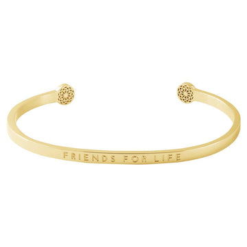 Friends for Life - Blind Armreif Simple Pledge