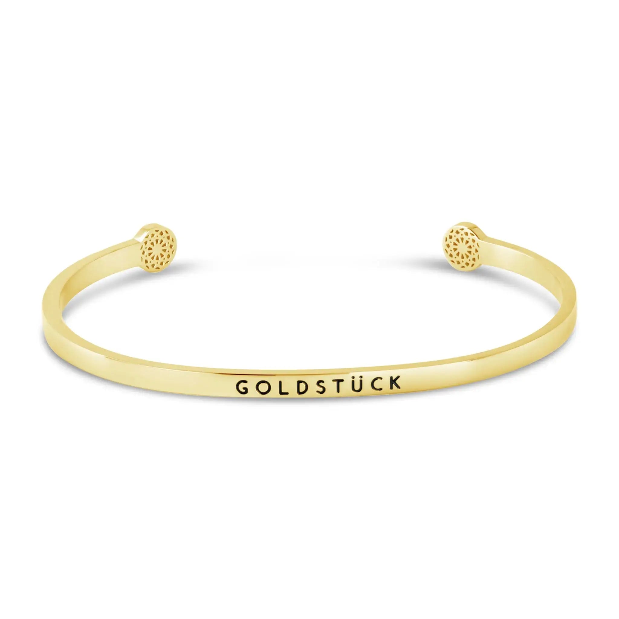 Goldstück Armreif Simple Pledge