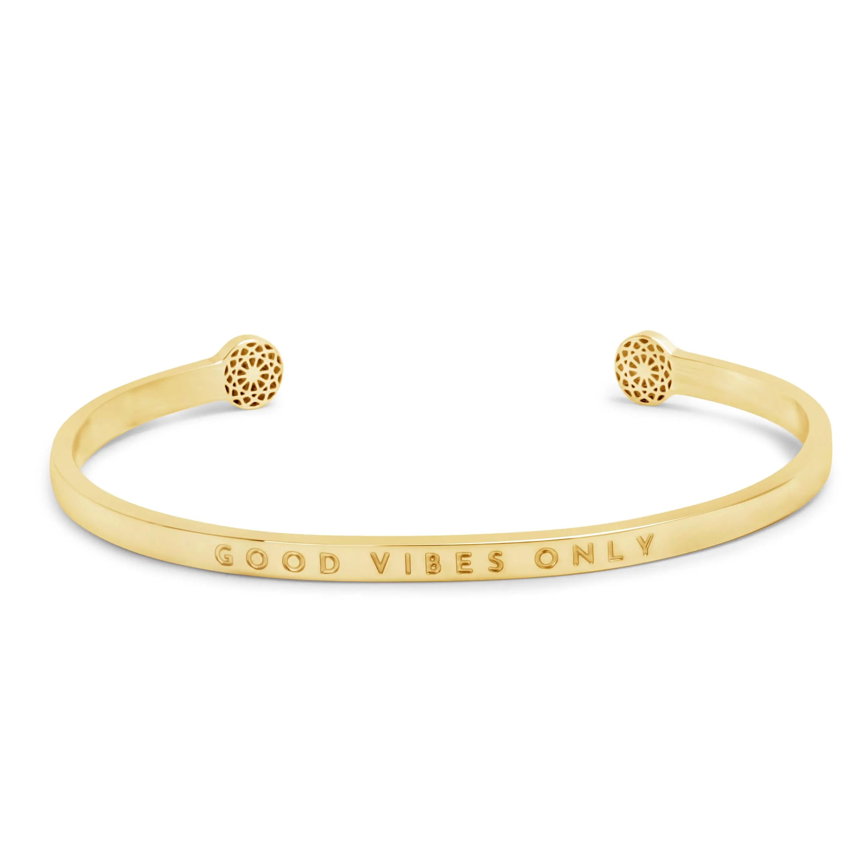 Good Vibes Only - Blind Armreif Simple Pledge