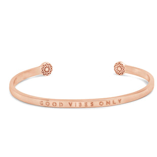 Good Vibes Only - Blind Armreif Simple Pledge