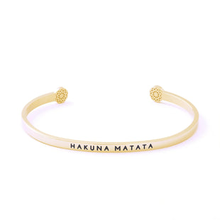 Hakuna Matata Armreif Simple Pledge