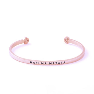 Hakuna Matata Armreif Simple Pledge