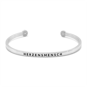 Herzensmensch Armreif Simple Pledge