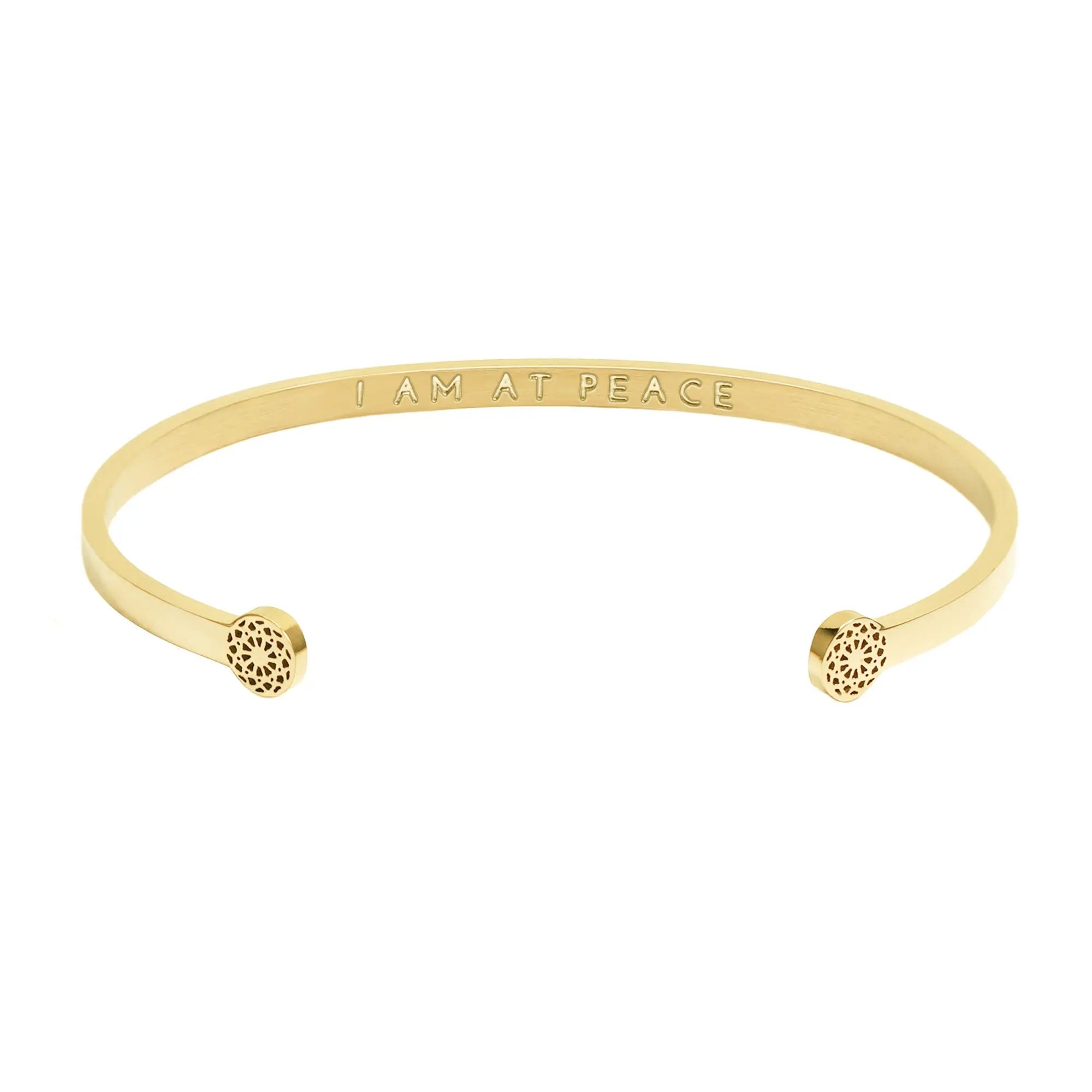 I am at peace - Blind Armreif Simple Pledge