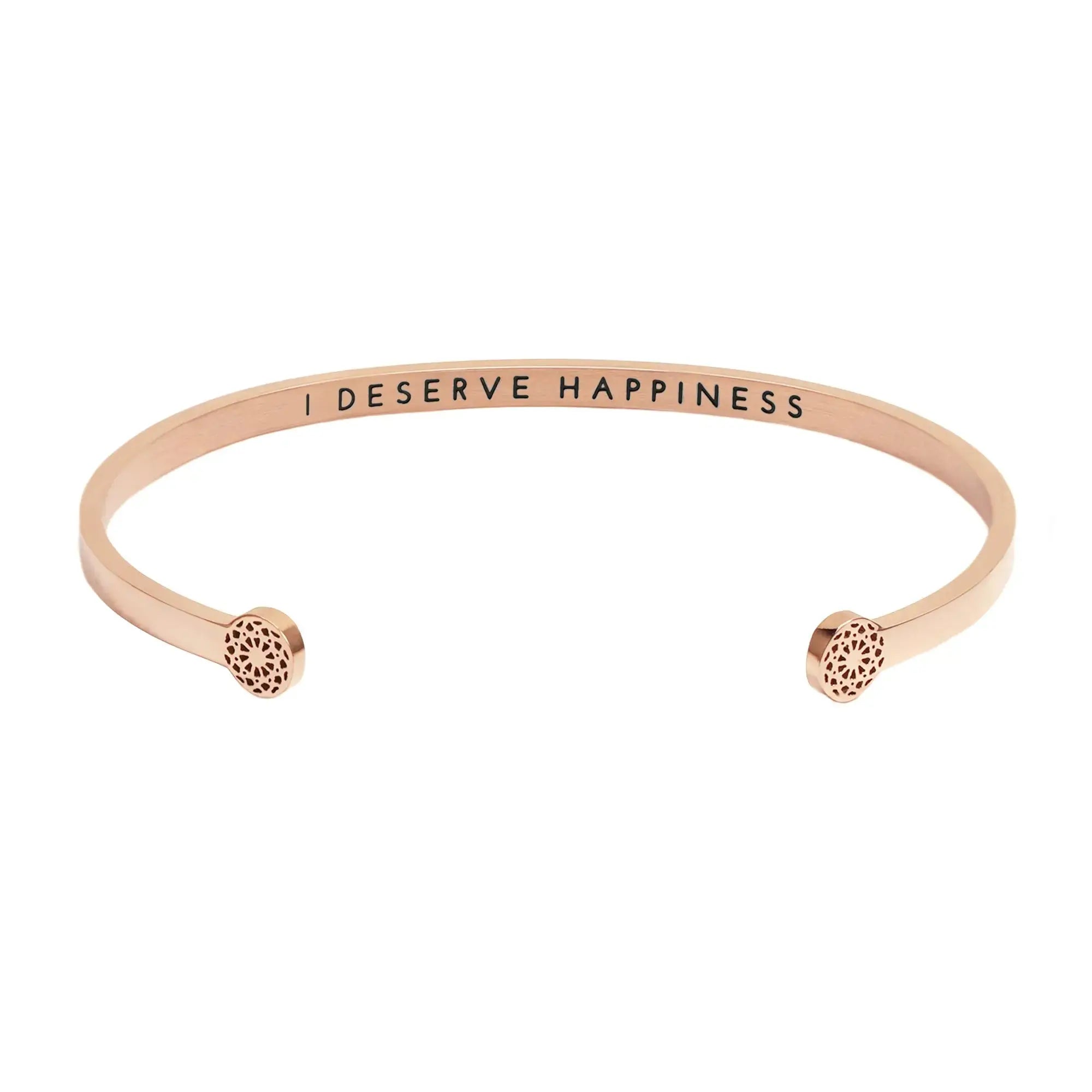 I deserve happiness Armreif Simple Pledge