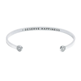 I deserve happiness Armreif Simple Pledge