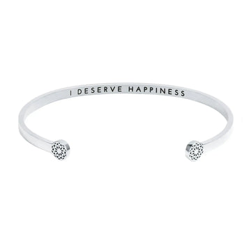 I deserve happiness Armreif Simple Pledge