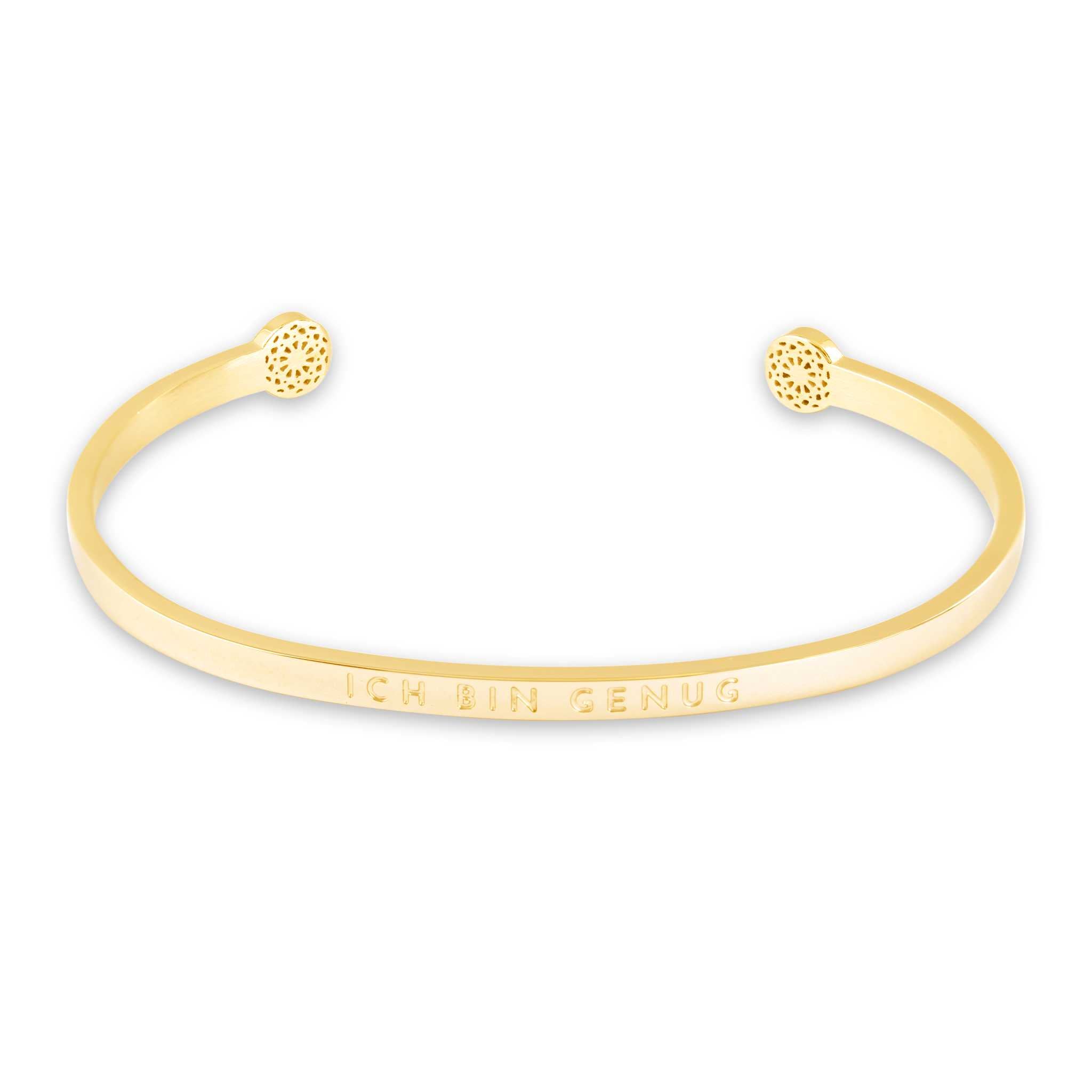 Ich bin genug - Blind Armreif Simple Pledge