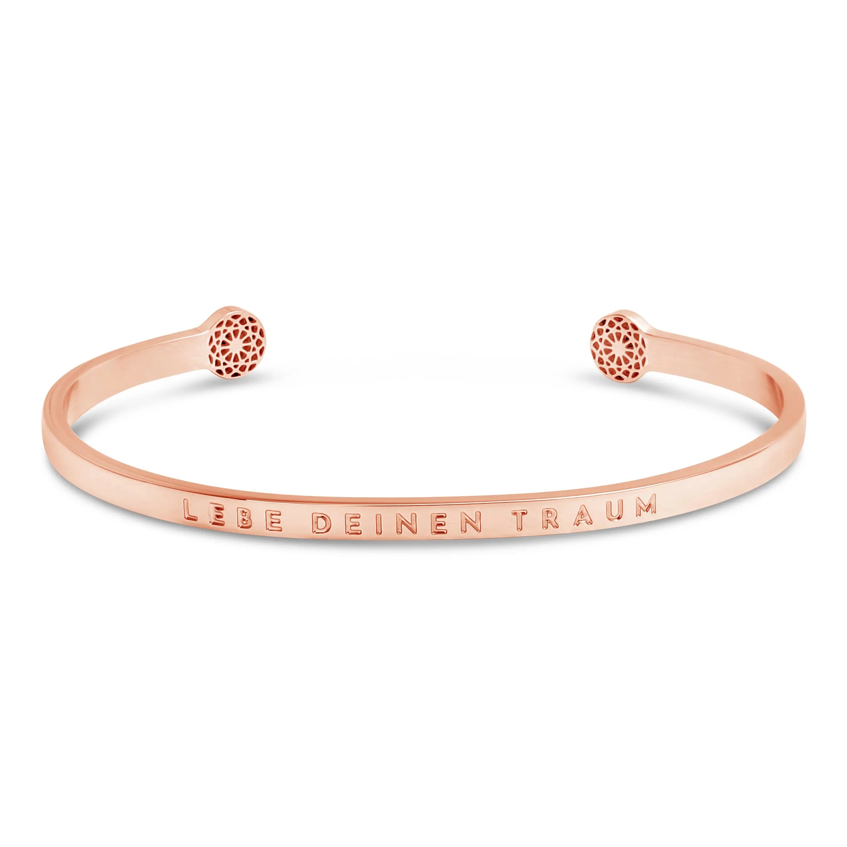 Lebe Deinen Traum - Blind Armreif Simple Pledge