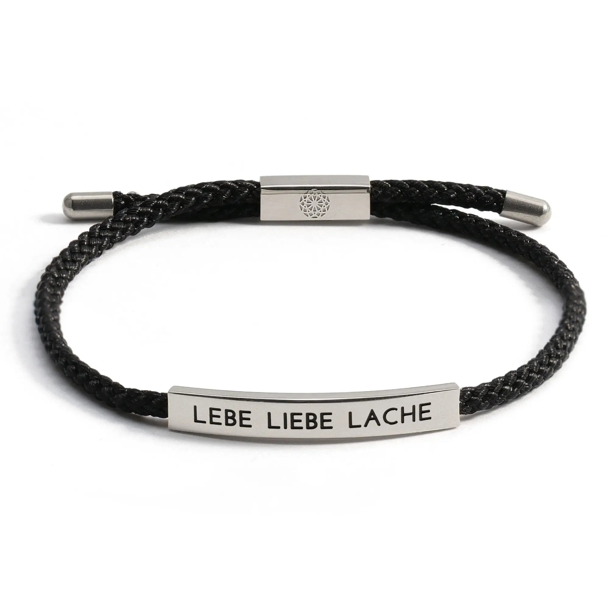 Lebe Liebe Lache Armband Seilarmband Simple Pledge