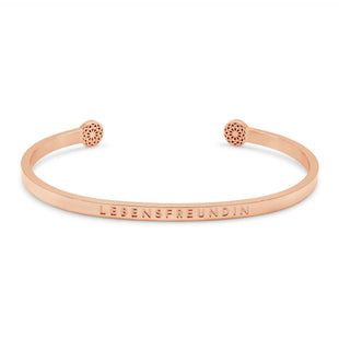 Lebensfreundin Armreif Simple Pledge