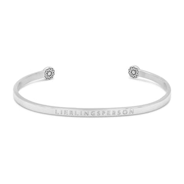 Lieblingsperson - Blind Armreif Simple Pledge