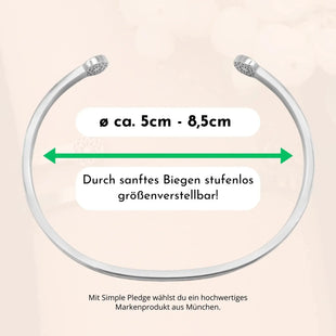 Lieblingsschwester - Blind Armreif Simple Pledge