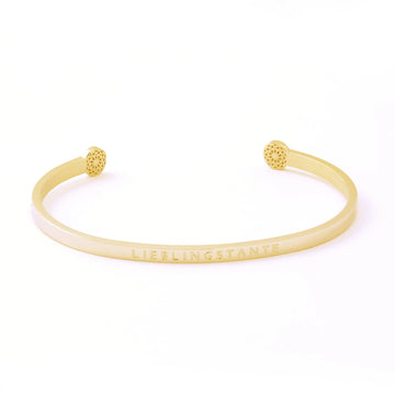 Lieblingstante - Blind Armreif Simple Pledge