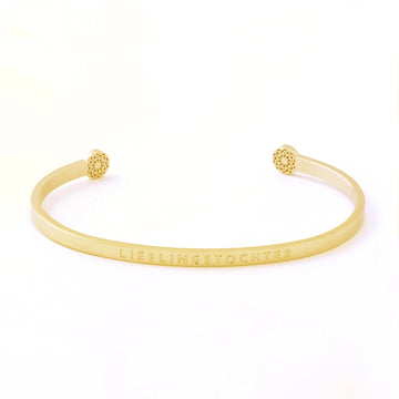 Lieblingstochter - Blind Armreif Simple Pledge