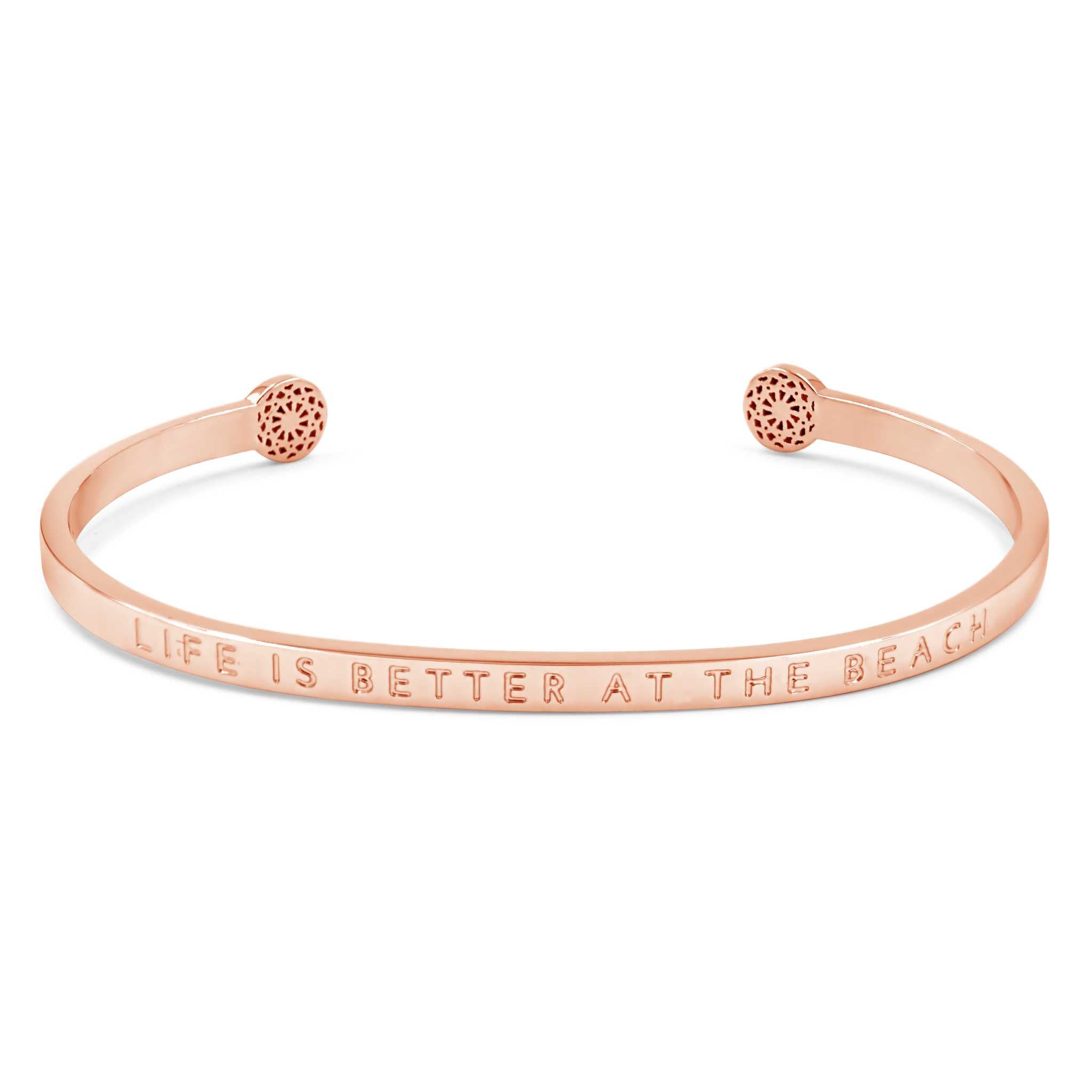 Life is better at the beach - Blind Armreif Simple Pledge