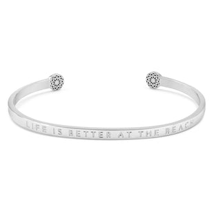 Life is better at the beach - Blind Armreif Simple Pledge