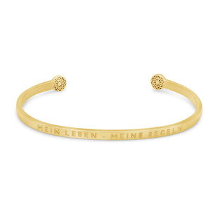 Mein Leben - Meine Regeln - Blind Armreif Simple Pledge