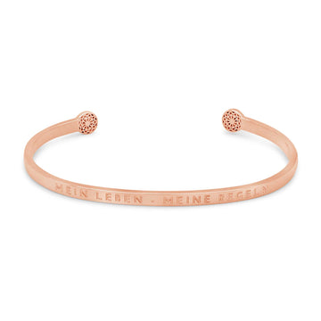 Mein Leben - Meine Regeln - Blind Armreif Simple Pledge