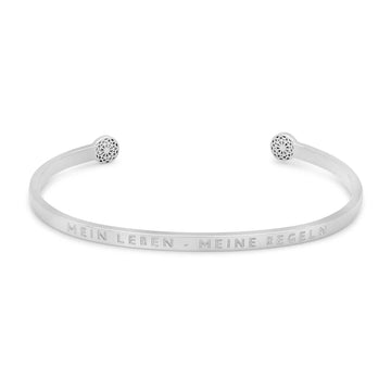 Mein Leben - Meine Regeln - Blind Armreif Simple Pledge