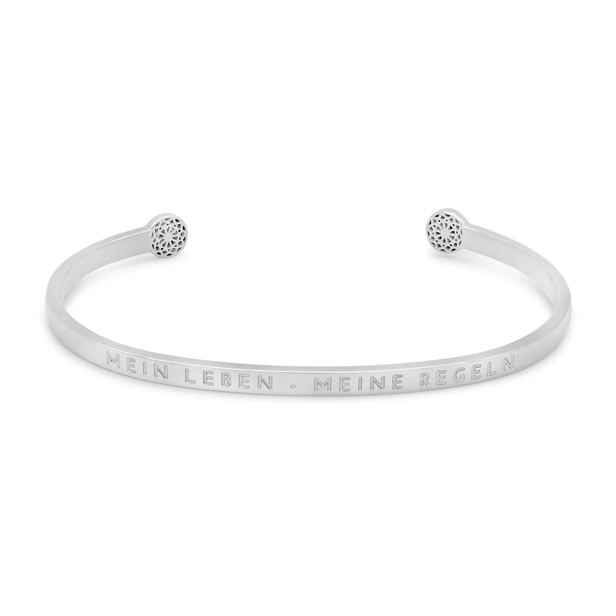 Mein Leben - Meine Regeln - Blind Armreif Simple Pledge