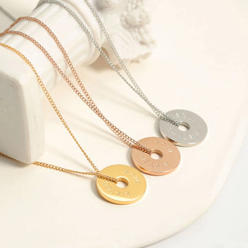 SOUL SISTERS - Circle Halskette Halskette Simple Pledge