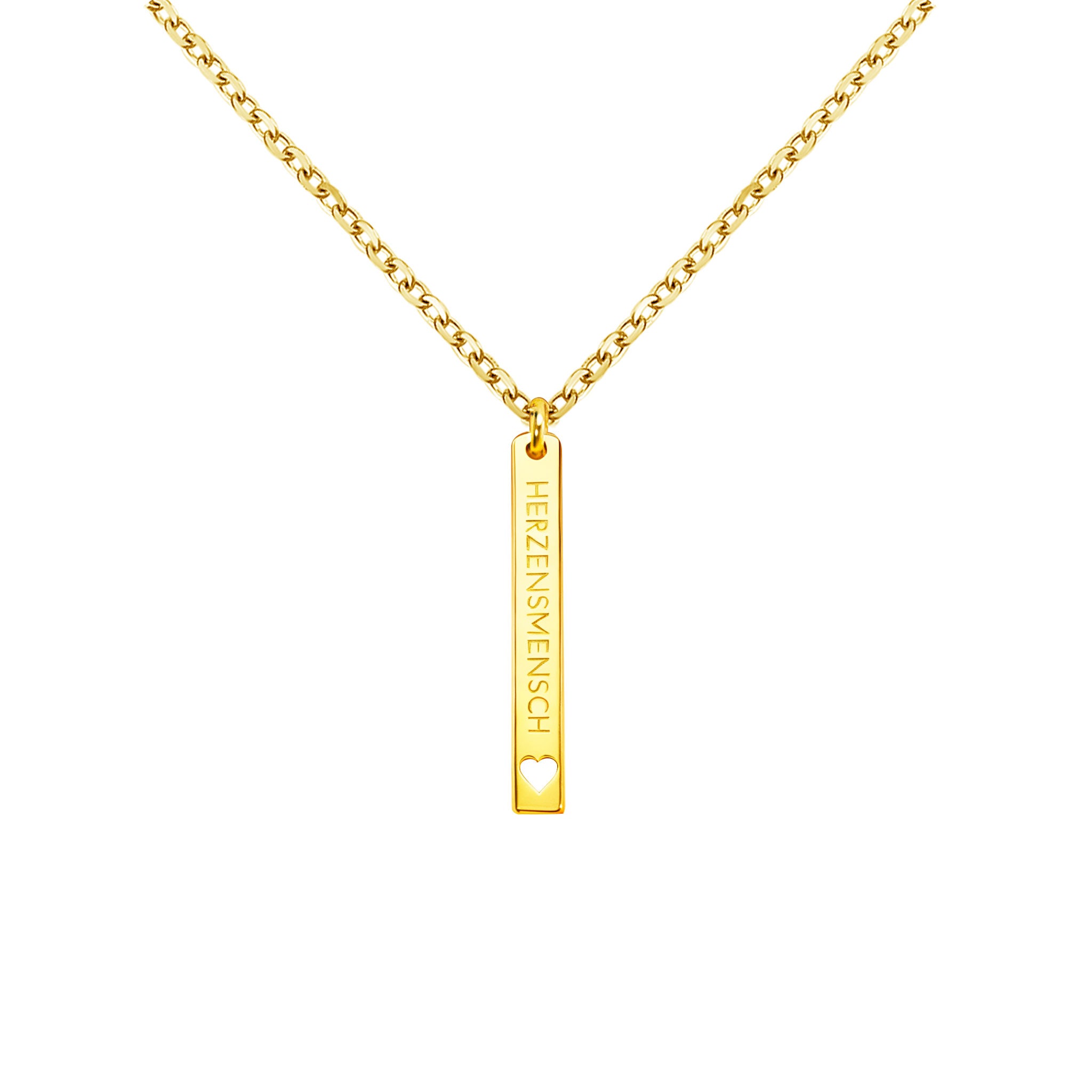 Herzensmensch Stab-Halskette