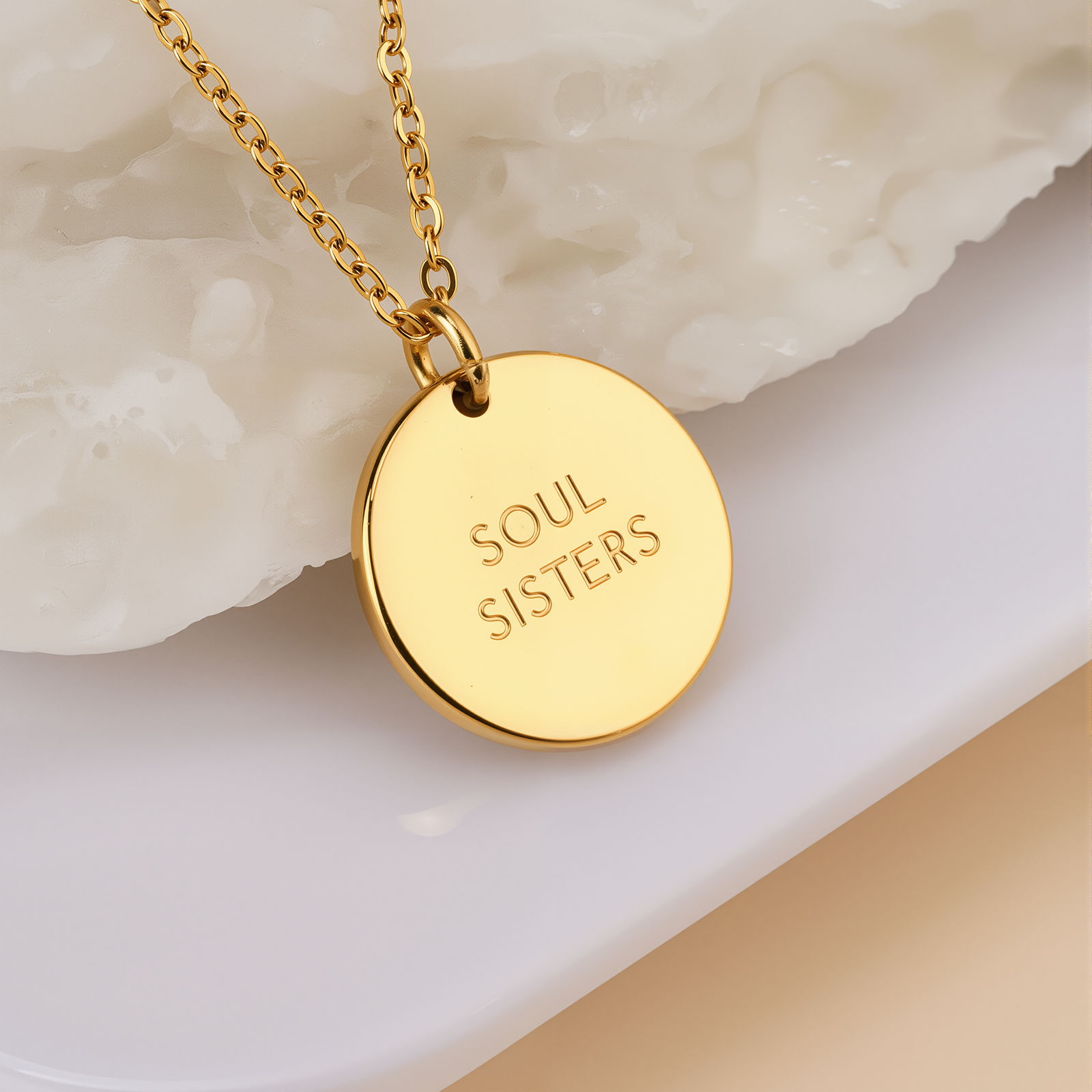 Soul Sisters Coin Halskette