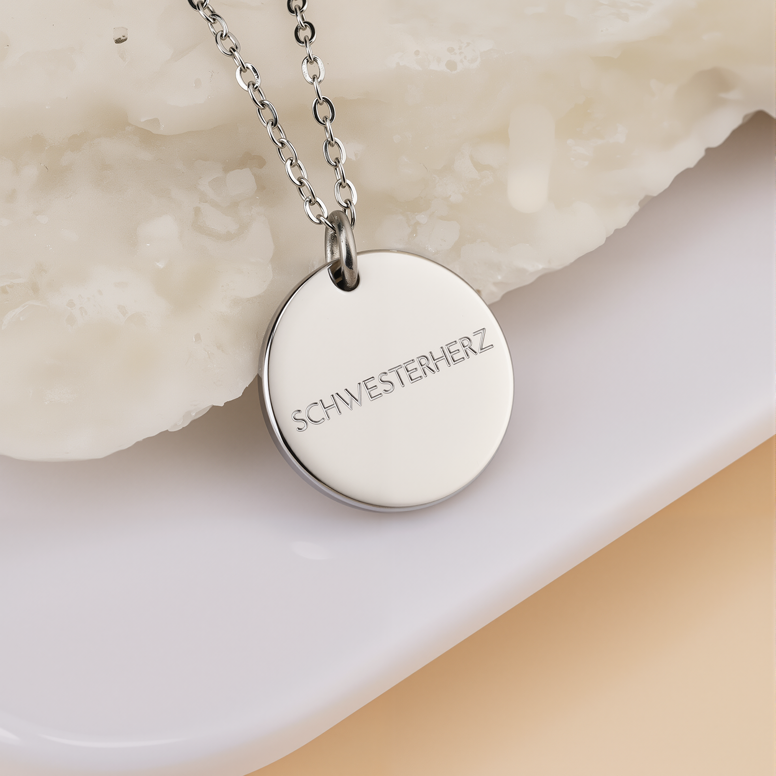 Schwesterherz Coin Halskette