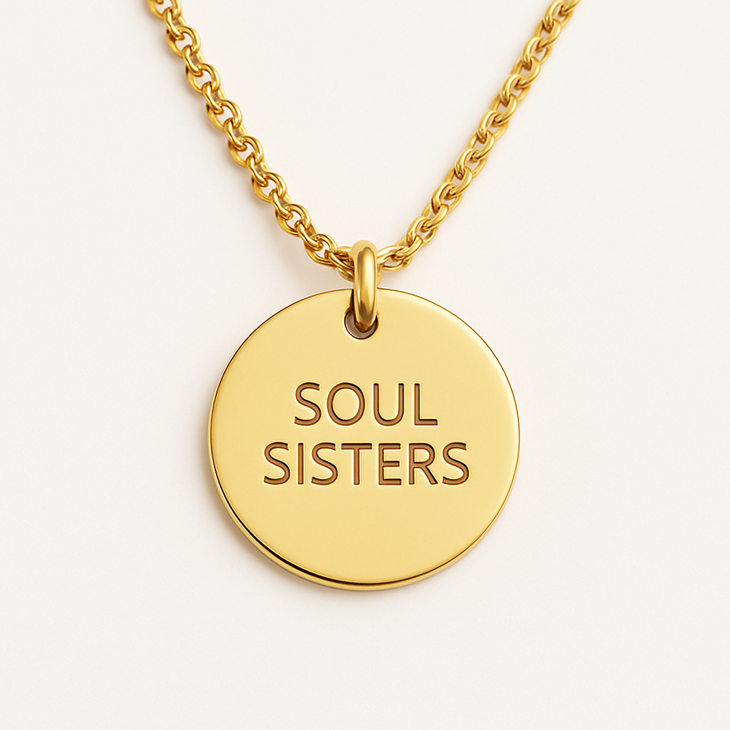 Soul Sisters Coin Halskette