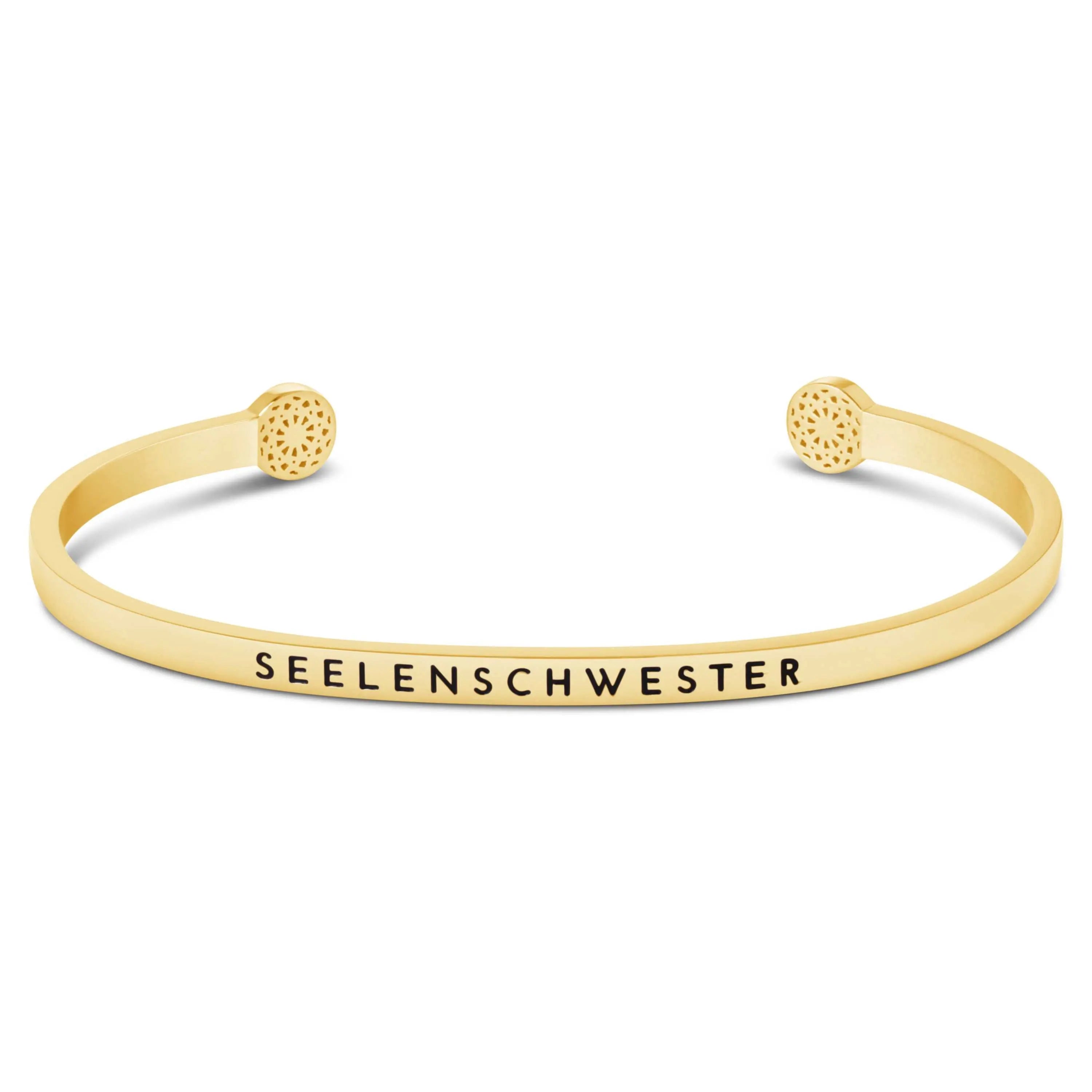 Seelenschwester Armreif Simple Pledge